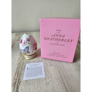 Anna weatherley Easter egg White House cherry blossom Helen Taft butterfly new